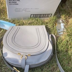 Grey chloe bag cleaning out closet!